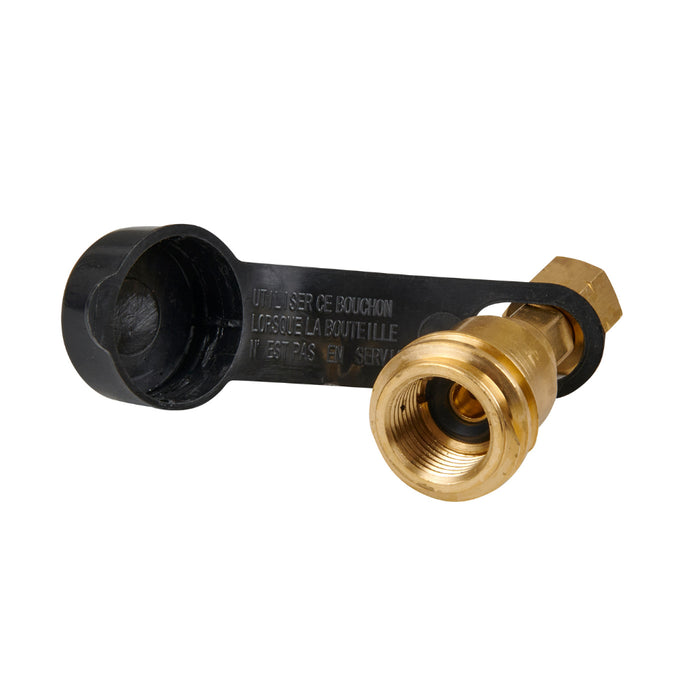Companion 3/8 BSPP LH TO LCC27 Adaptor