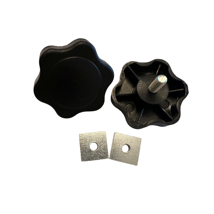 Locking Knob With Nut 2 Pack - Suits Dometic Awning