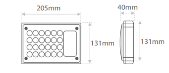 Whitevision CRL605 Series LED Combination Lamp Indicator Replacement