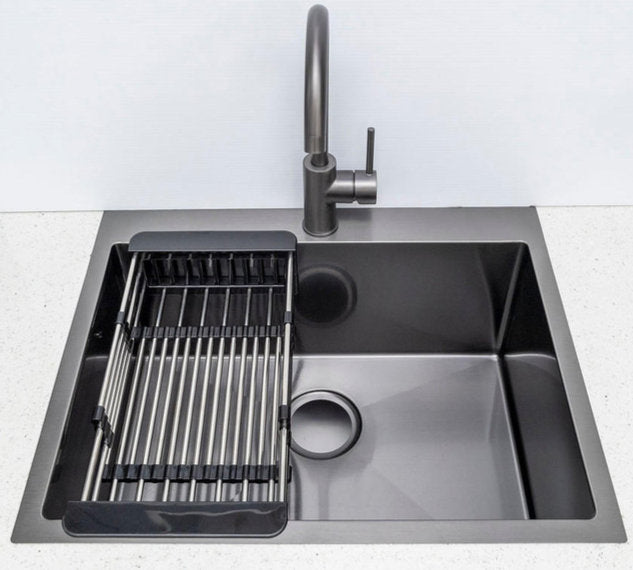 Stainless Steel Dish Drainer Adjustable