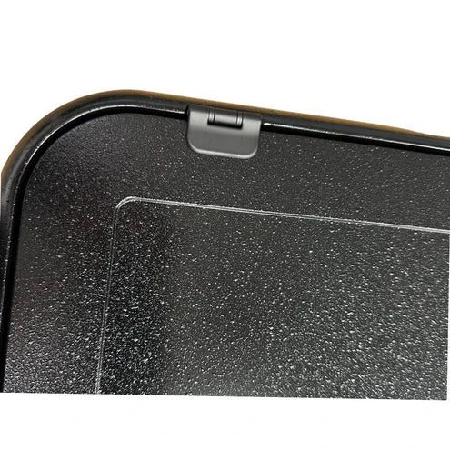 Coast External Access Door No. 5 Black 288 X 953 (M500-240) (Black Locks)
