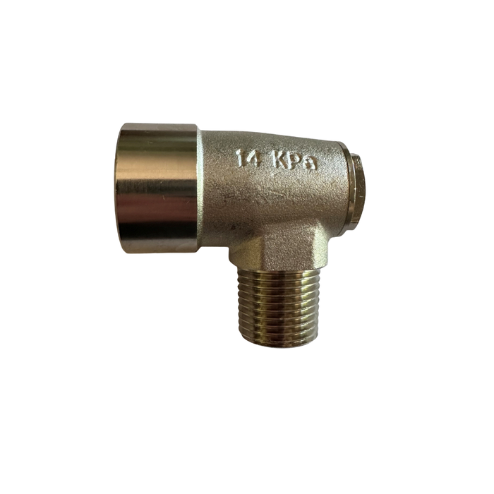 Bromic Brass Gas Cooker Bayonet Socket 1/2" Male