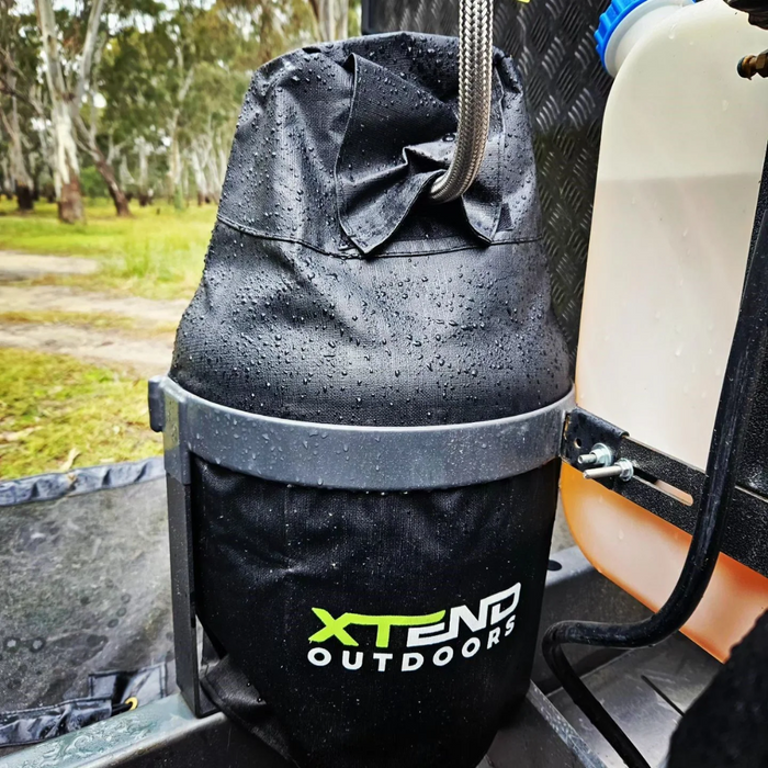 Gas Bottle Cover Black 9kg - XTEND Outdoors