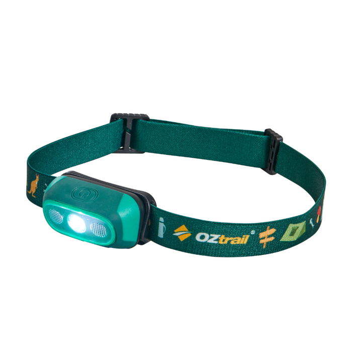 Oztrail Lumos Twinkle Kids Headlamp 80 Lumen - Green