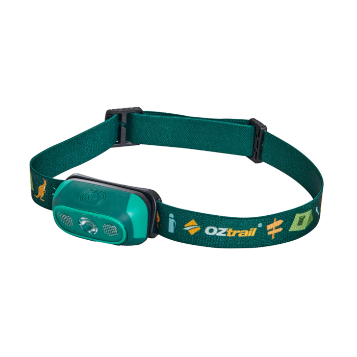 Oztrail Lumos Twinkle Kids Headlamp 80 Lumen - Green