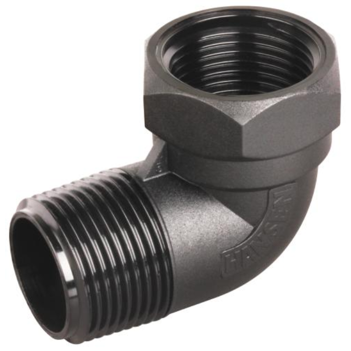 40mm Male/Female Threaded Elbow