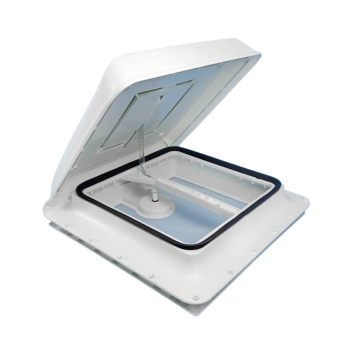 Fiamma Roof Hatch 160 - 390 X 390mm Cut Out With White Lid