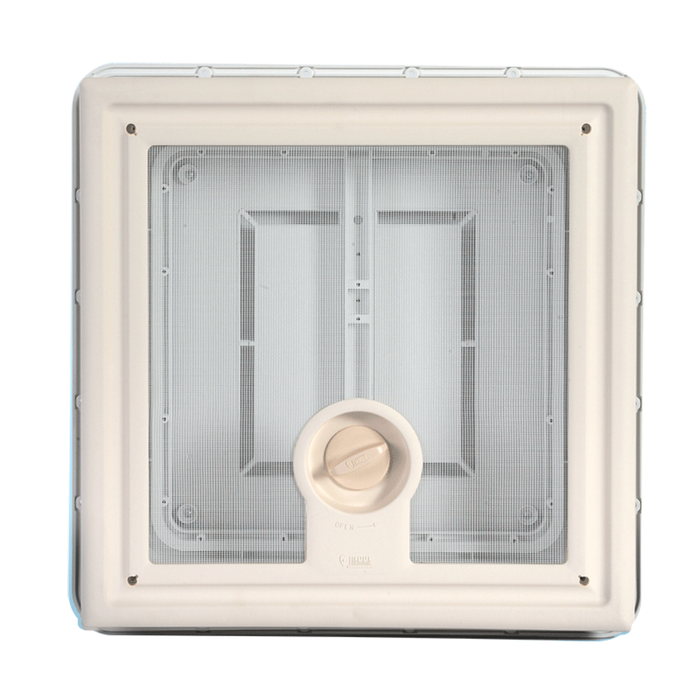 Fiamma Roof Hatch 160 - 390 X 390mm Cut Out With White Lid