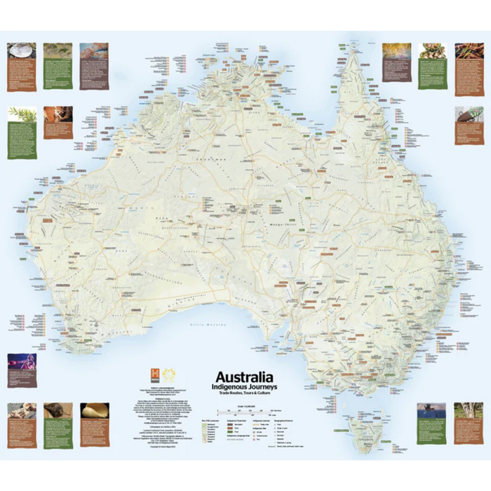 Hema Australia Indigenous Journeys Map