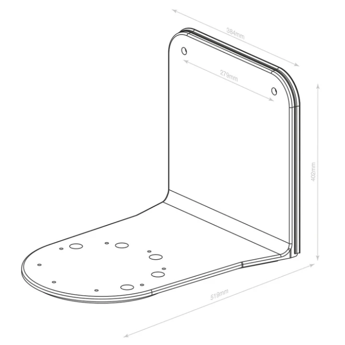LooSeal Toilet L-Adaptor Large