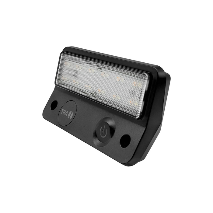 12V Black Dual Led Awning Light Amber/White Lights with Switch IP67