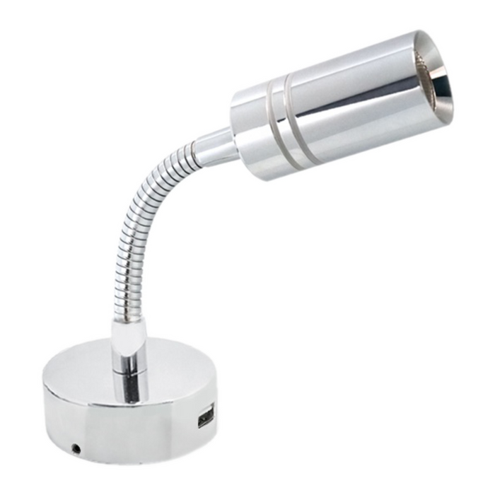 Reading light deals with usb port