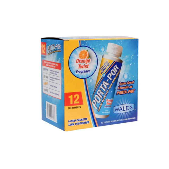 Walex Porta-Por Liquid Treatment 6 x 120ml Bottles