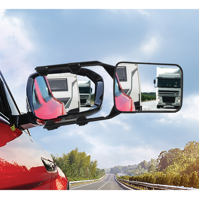 Multi Fit Strap On Towing Mirror