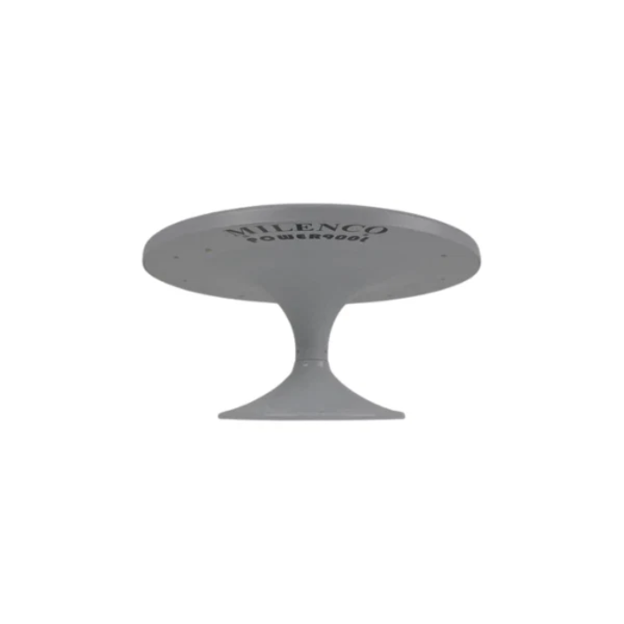 Milenco - Power 900L Antenna with 12V Wall Socket/USB Amplifier Grey - MIL7214
