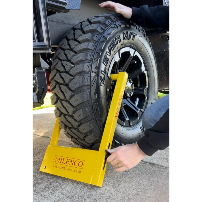 Milenco High Security Wheel Clamp - Suits Up To 295 Width Tyres