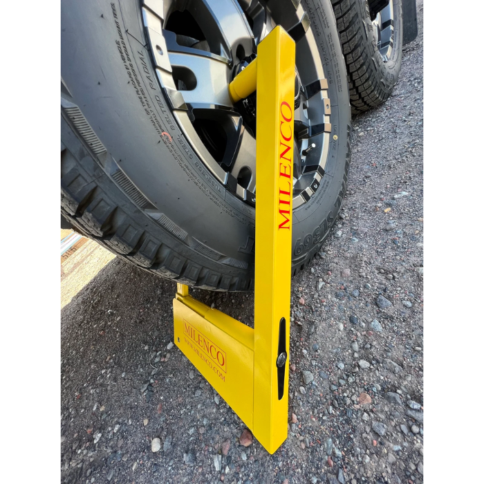 Milenco High Security Wheel Clamp - Suits Up To 295 Width Tyres