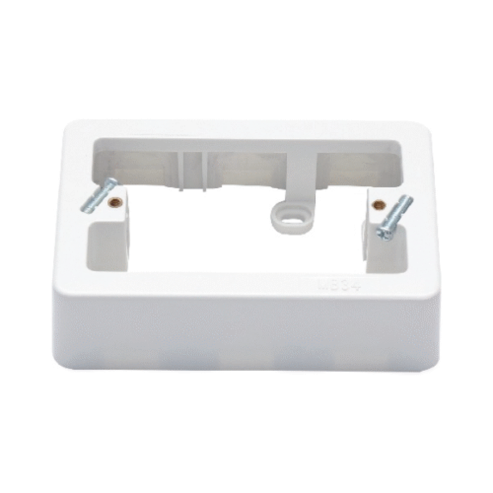 Mounting Block 34mm - White