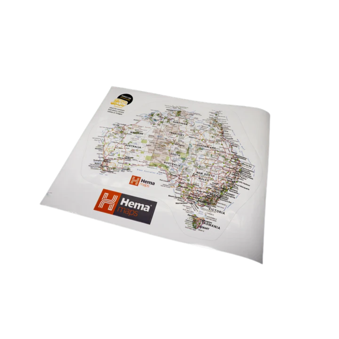 Hema Sticker Map (440mm x 370mm)