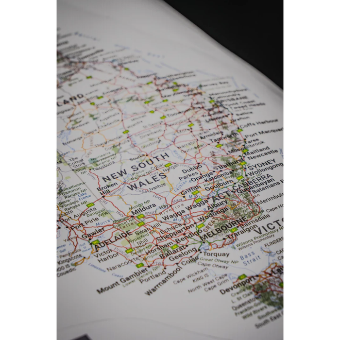 Hema Sticker Map (440mm x 370mm)