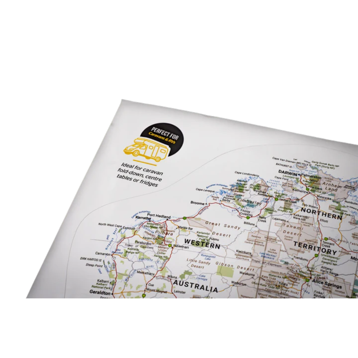 Hema Sticker Map (440mm x 370mm)