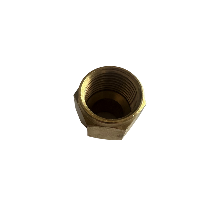 Brass No.6 Standard Flare Nut 1/2" Tube X 3/4"X16 Thread