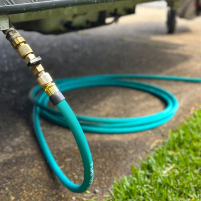 Flat Out Inline Shut-Off Valve For Tank Filling