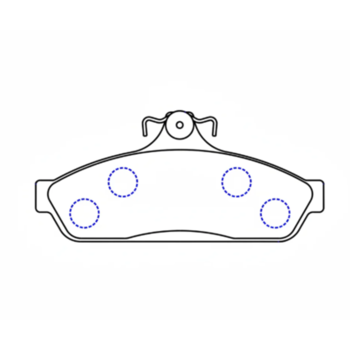 Brake Pad Kit Suit LFT2  PBR Type 2 Calipers