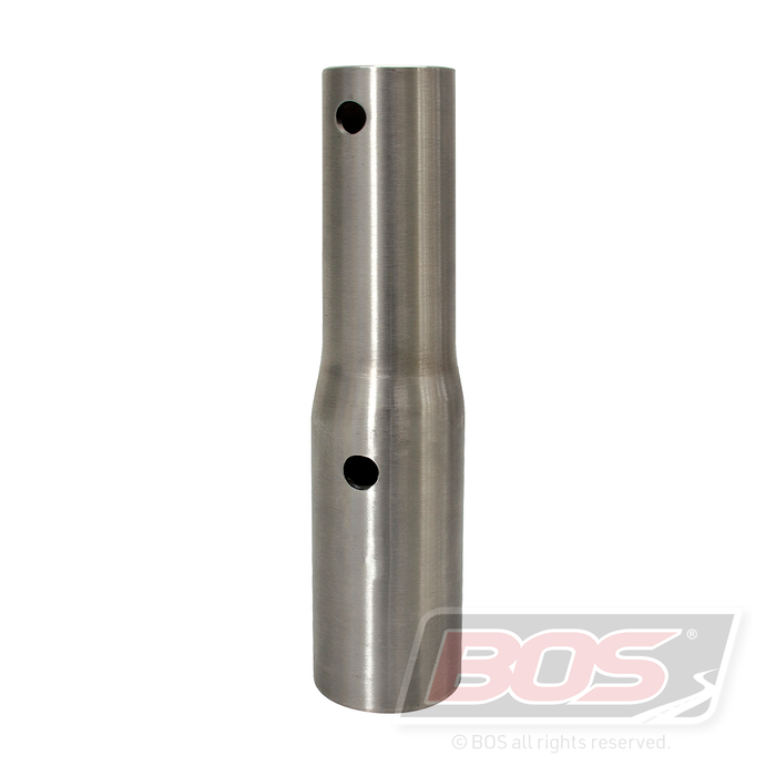 BOS 120mm Stainless Steel Pipe Extension & Release Pin Boxed