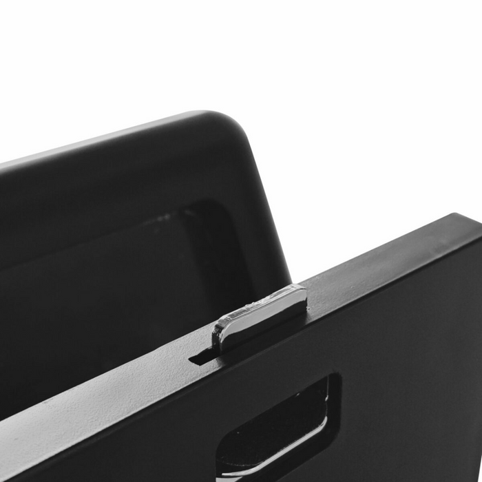 External Picnic Table Black 445x800mm Keyless