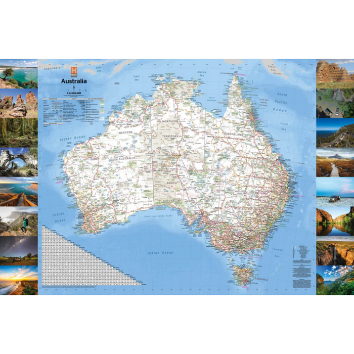 Hema Australia Map Jigsaw 1000 Piece 750mm x 500mm