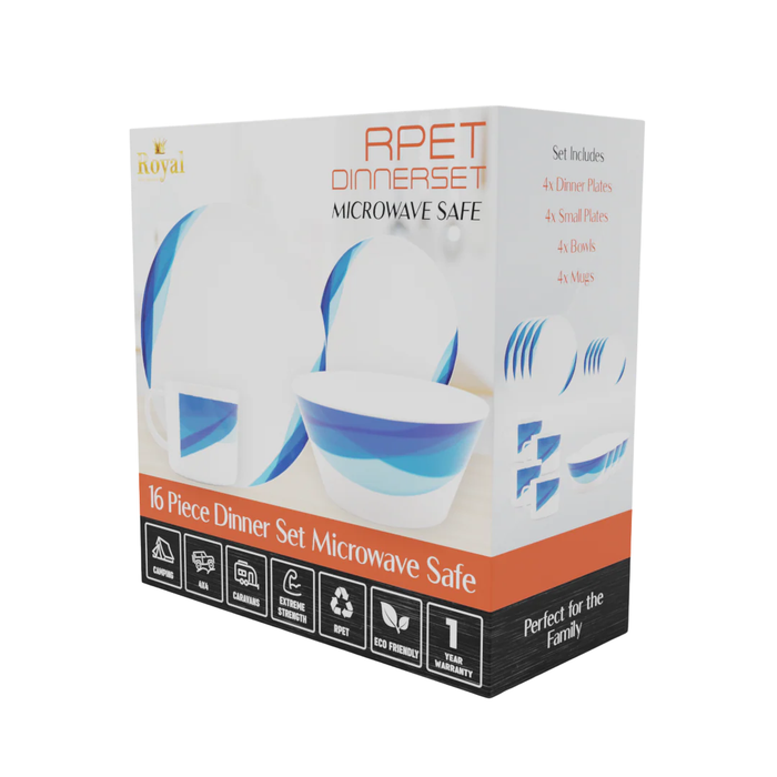Royal 16 Piece Dinner Set - Oceania