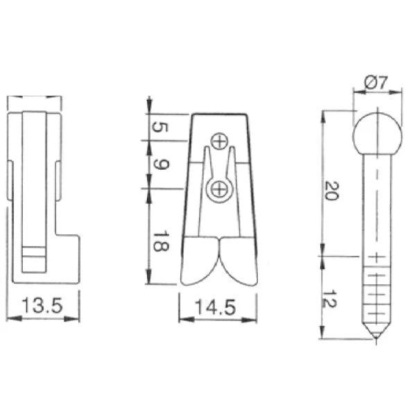 Screw Gripper Catch
