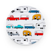 Camco Melamine Salad Plate - RV Pattern