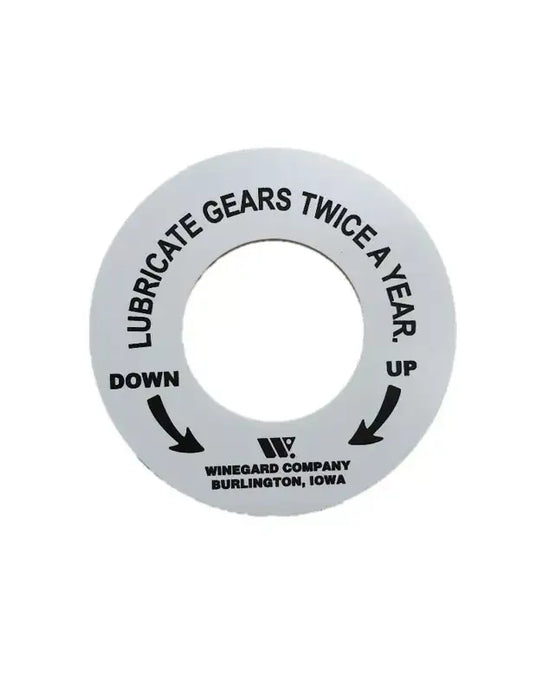 Winegard Directional Handle Decal Only