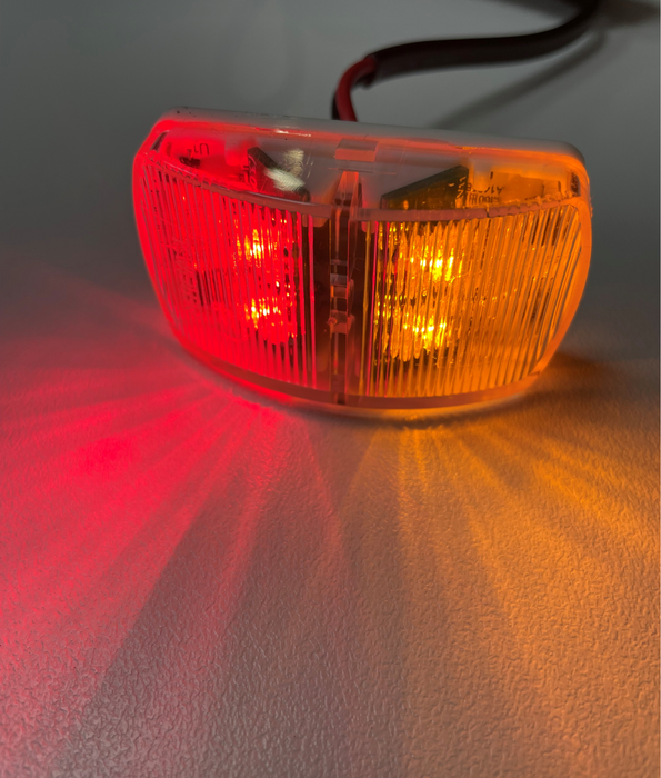Whitevision Perei SM60 Series 9-33V LED Red/Amber Dimple Side Marker