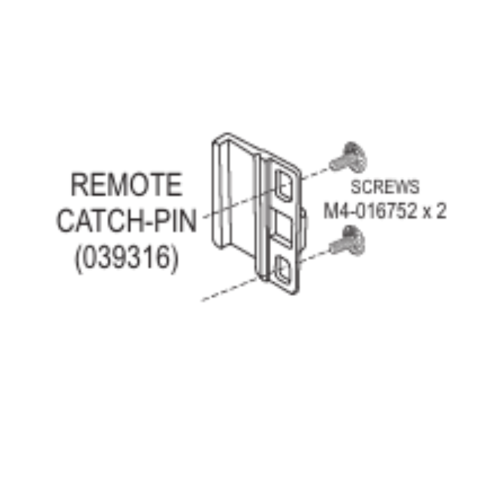 Camec Remote Catch Pin - Suit Camec 3 Point Door Lock