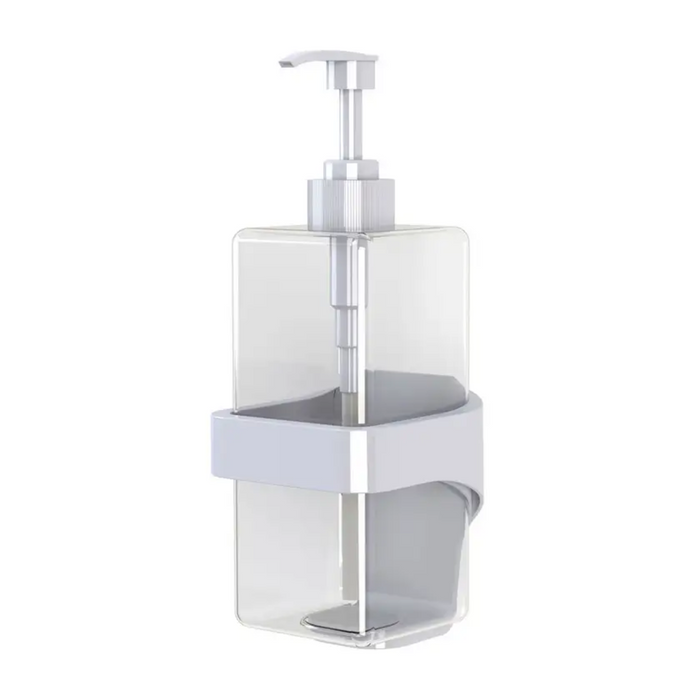 Naleon Self Adhesive Soap Dispenser Single - White