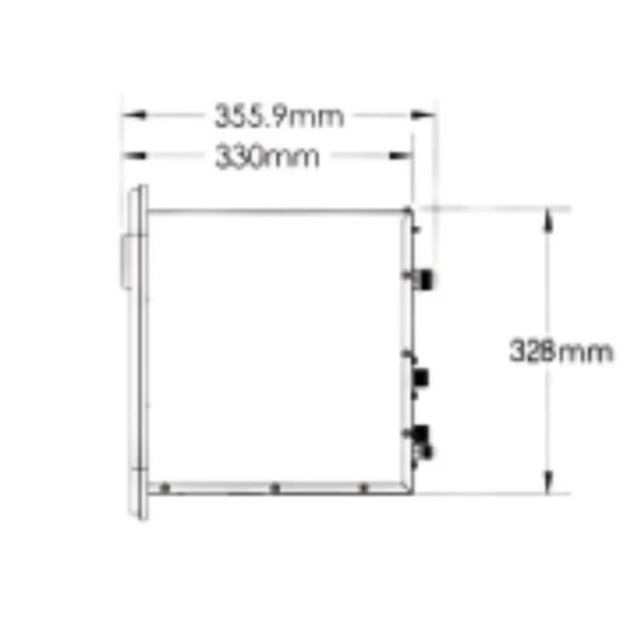 Suburban ST60 Tankless Instant Hot Water Heater - Black Door - 60,000 BTU