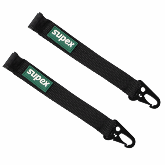 Supex Versatile Sail Track Loops with Carabiners