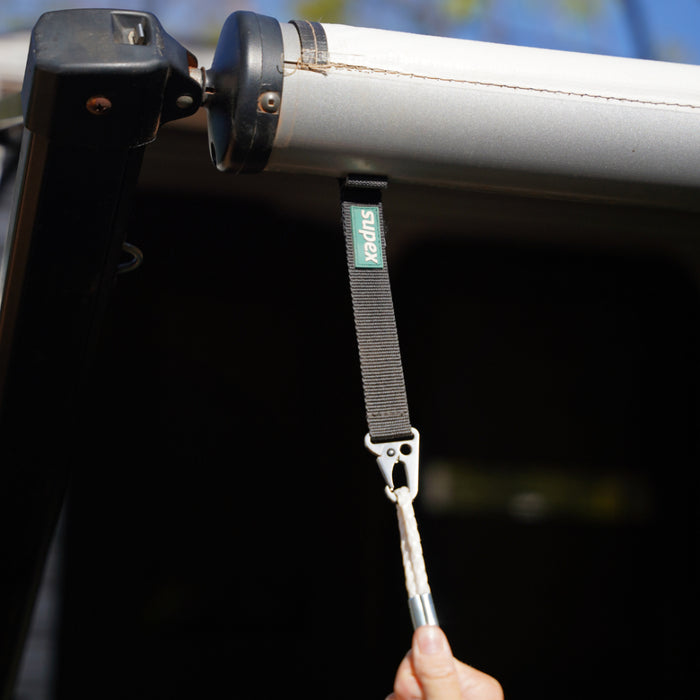 Supex Versatile Sail Track Loops with Carabiners