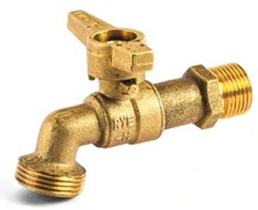 15mm Hose Bib 1/4 Turn Brass Tap