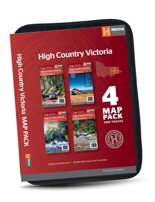 Hema The Victorian High Country Map Pack 2nd Edition