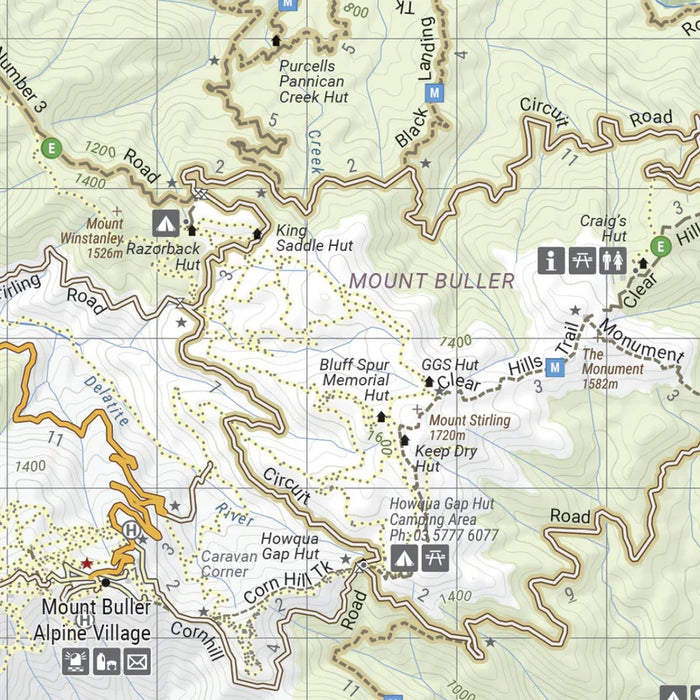 Hema The Victorian High Country Map Pack 2nd Edition