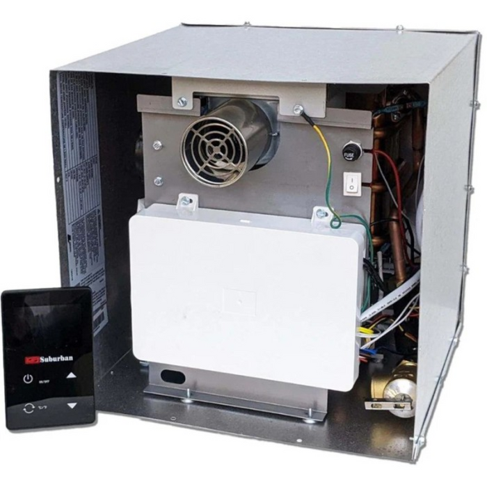 Suburban ST60 Tankless Instant Hot Water Heater - Black Door - 60,000 BTU