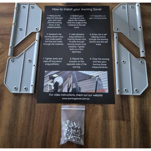 Awning Saver Grey Awning Repair - Pair