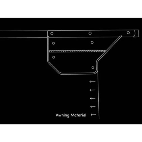 Awning Saver Grey Awning Repair - Pair