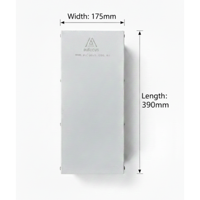 AU Focus Diesel Unit Cover - White Powder Coated