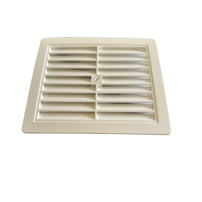 Camec Louvre Vent Plastic White 175 x 207mm