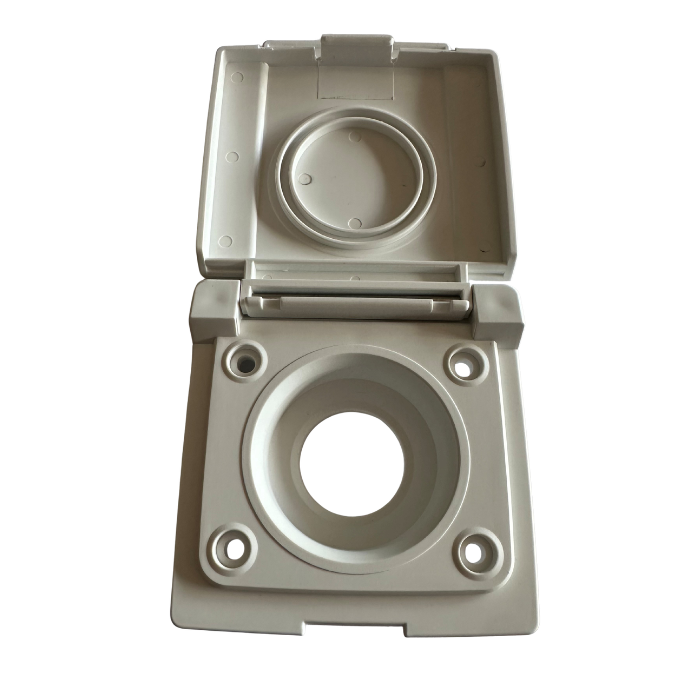 Bayonet Cover for Caravan - White